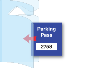 Instructions for using Laminating Hang Tag Pouches with insert.